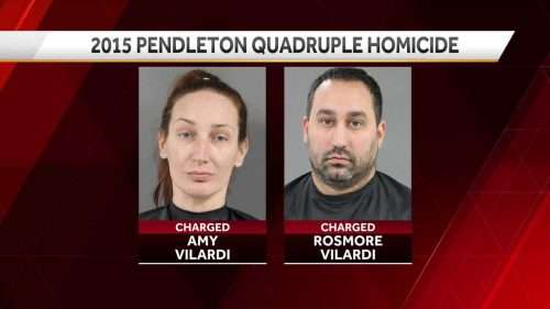 Amy Vilardi and Rosmore Vilardi Charged With 4 Murders